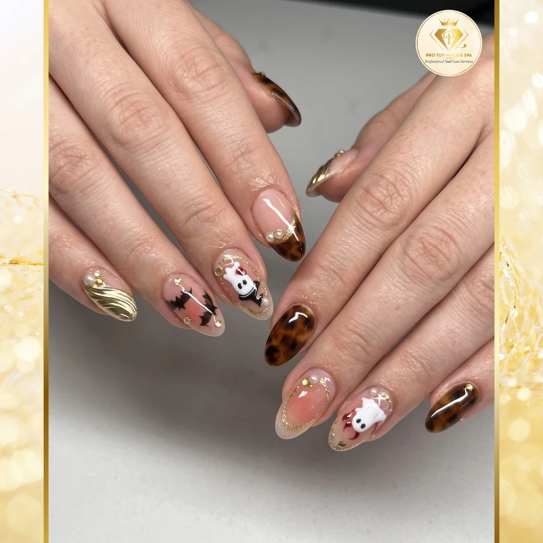 Gel nails art
